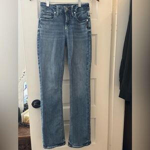 Silver SUKI Slim Bootcut in Medium Wash, W24/L31, Women’s